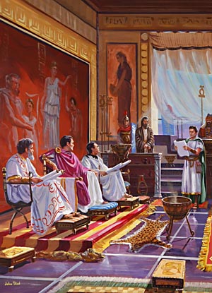 In his speech, Tertullus charged Paul with crimes which, if proved, would have resulted in his conviction for high treason against the government.