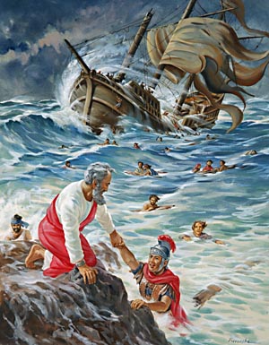 Just as Paul had spoken, not one life was lost in the shipwreck.