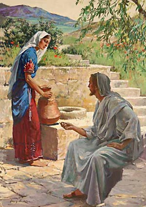 "If thou knewest the gift of God, and who it is that saith to thee, Give Me to drink; thou wouldest have asked of Him, and He would have given thee living water."