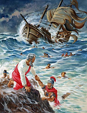 God's special purpose was fulfilled in Paul's journey upon the sea; He designed that the ship's crew might thus witness the power of God, that the heathen might hear the name of Jesus, and that many might be converted through the teaching of Paul and by witnessing the miracles that he wrought.