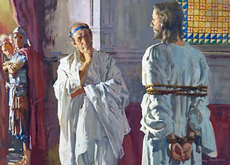 Pilate was convicted that Jesus was no ordinary man.