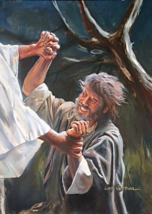 Jacob's night of anguish, when he wrestled in prayer for deliverance from the hand of Esau represents the experience of God's people in the time of trouble.