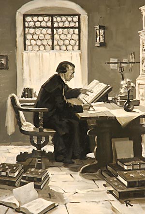 Luther's writings were studied with deep interest by rich and poor, the learned and the ignorant.