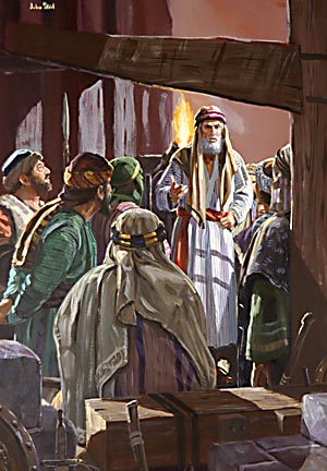 "While Jeremiah continued to bear his testimony in the land of Judah, the prophet Ezekiel was raised up from among the captives in Babylon, to warn and to comfort the exiles."