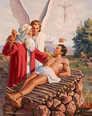 The ram offered in the place of Isaac represented the Son of God, who was to be sacrificed in our stead.