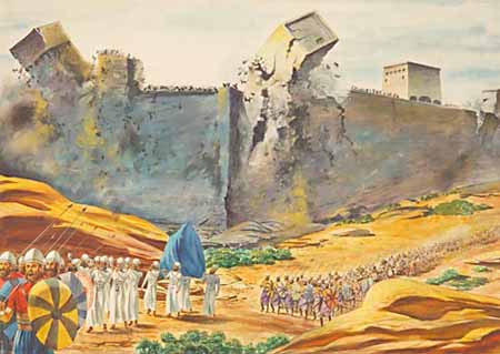 The Story of Patriarchs and Prophets, by Ellen G. White. Chapter 45: The  Fall of Jericho