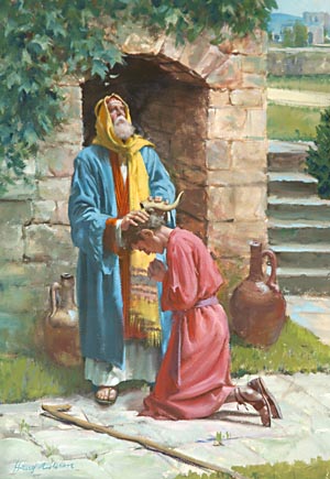 A lonely shepherd anointed king over Israel? Surely this must be a mistake!